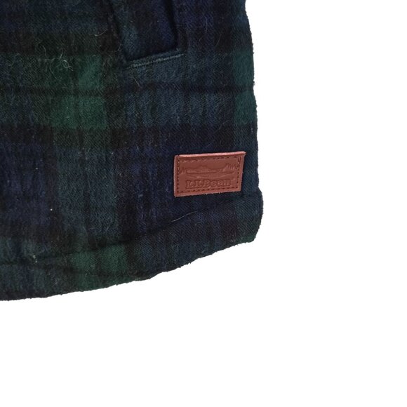L.L. Bean Scotch Plaid Sherpa Lined Jacket Size Medium - Picture 7 of 8